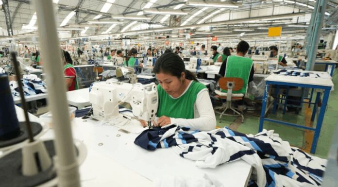 Exportaciones textiles crecieron 12.9 % en marzo de 2025, según el BCR
