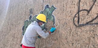 Ministerio de Cultura culmina labores de restauración en muros afectados por grafitis en Chan Chan