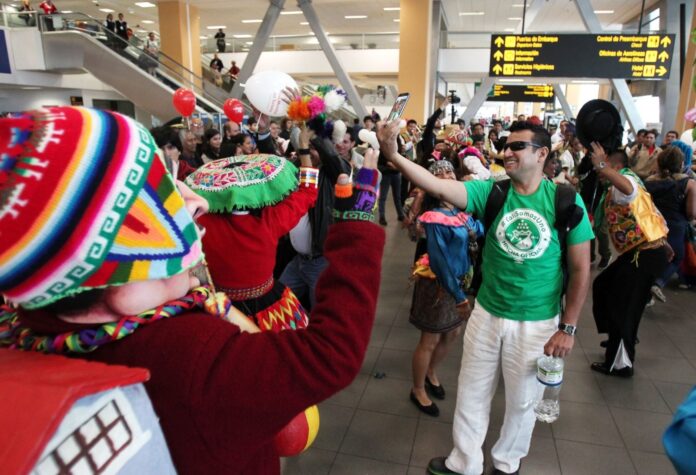 A propósito del nuevo Aeropuerto Jorge Chávez, llegada de turistas internacionales sigue más de 25% por debajo del nivel prepandemia A propósito del nuevo Aeropuerto Jorge Chávez, llegada de turistas internacionales sigue más de 25% por debajo del nivel prepandemia