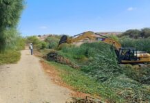 EPS Grau realiza limpieza en PTAR Miramar, Paita