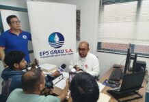 EPS Grau coordina con Juveco Las Dalias para el mejoramiento de los servicios de saneamiento