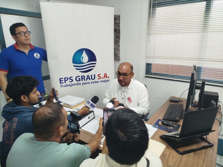 EPS Grau coordina con Juveco Las Dalias para el mejoramiento de los servicios de saneamiento