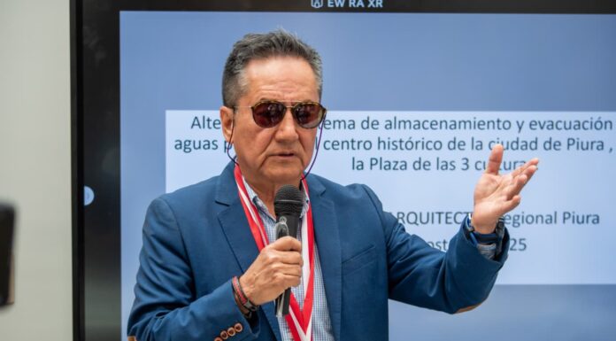 Colegio de Arquitectos de Piura presenta una alternativa a construcción de tanque de tormentas en la Plaza Tres Culturas