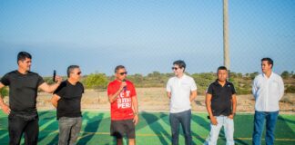 «Chorrillano Palacios» inaugura academia deportiva de Buenaventura en Tambogrande