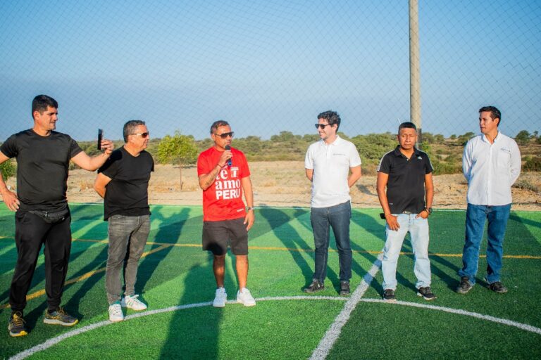 «Chorrillano Palacios» inaugura academia deportiva de Buenaventura en Tambogrande