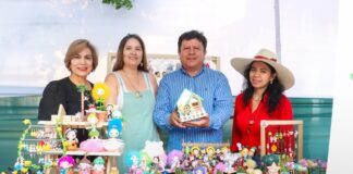 Artesanos piuranos exhiben sus creaciones en feria por el Mes de la Primavera
