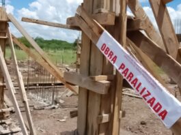 Piura ocupa el cuarto lugar en inversión comprometida en obras paralizadas