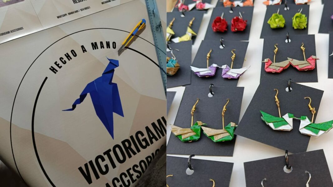 De YouTube a Piura: Víctor y su emprendimiento de origami