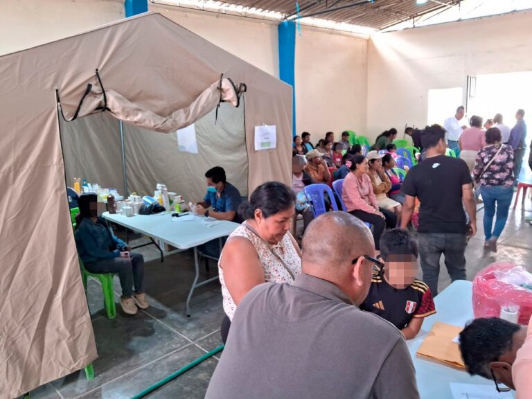 Más de 2,700 pobladores de Locuto y Tambogrande fueron atendidos por el programa Buenasalud de Cía. de Minas Buenaventura