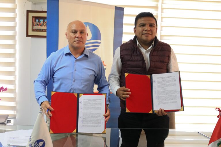 EPS Grau y Municipalidad Provincial de Paita suscriben convenio interinstitucional para importante obra de la Av. Ramiro Prialé