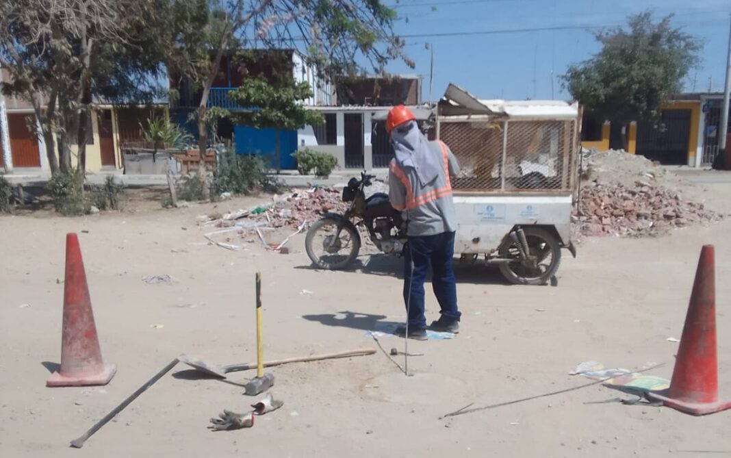 EPS Grau realiza mantenimiento integral de EBAR Manuel Seoane y redes colindantes