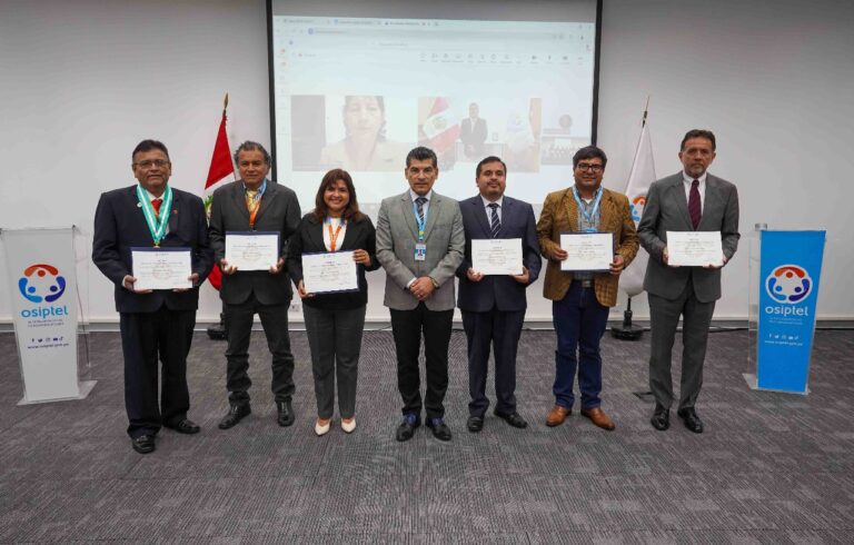 Presentan a nuevos integrantes del Consejo de Usuarios del OSIPTEL para el periodo 2025 -2027