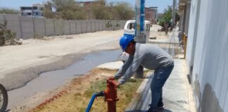 EPS Grau realizará limpieza de purgas de grifos contraincendios en la Urb. Santa Margarita, Piura EPS Grau realizará limpieza de purgas de grifos contraincendios en la Urb. Santa Margarita, Piura