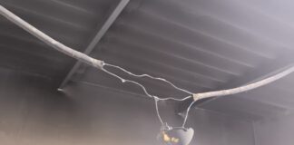 Conexión clandestina eléctrica fue causa de incendio en caserío Puente de los Serranos