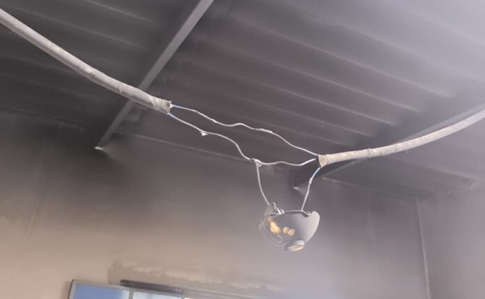 Conexión clandestina eléctrica fue causa de incendio en caserío Puente de los Serranos