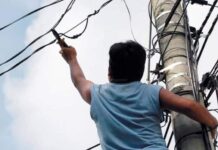 Detienen a persona por realizar conexiones eléctricas clandestinas en Tumbes
