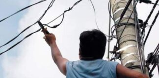 Detienen a persona por realizar conexiones eléctricas clandestinas en Tumbes
