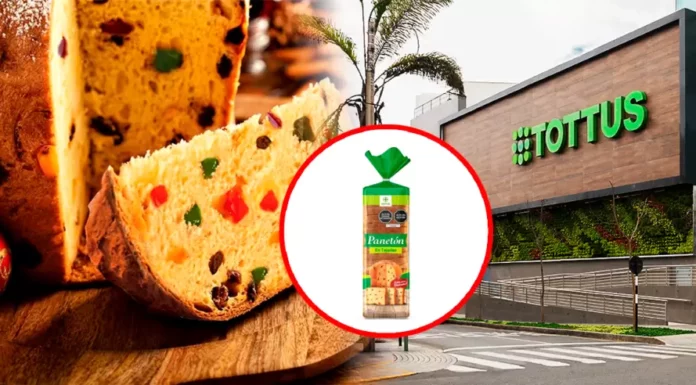 Panetón en tajadas de Tottus se vuelve viral en redes sociales