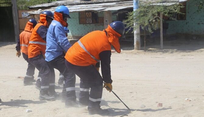 Enosa reporta hurto de cable subterráneo y afectación del alumbrado público en la Av. Buenos Aires - Sullana