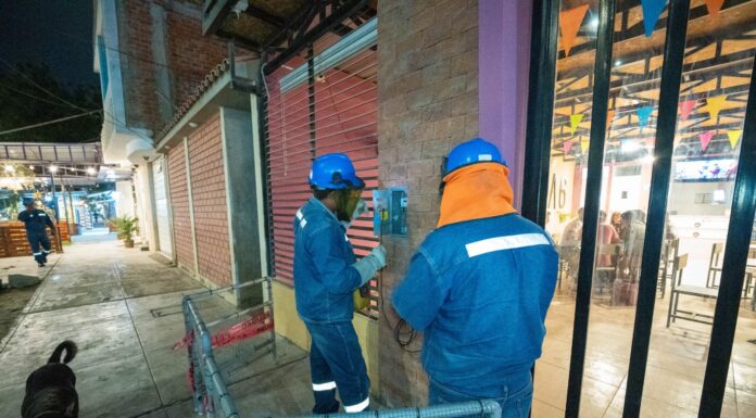 Operativos nocturnos contra hurto de energía en Santa Margarita y AV. Santa Rosa