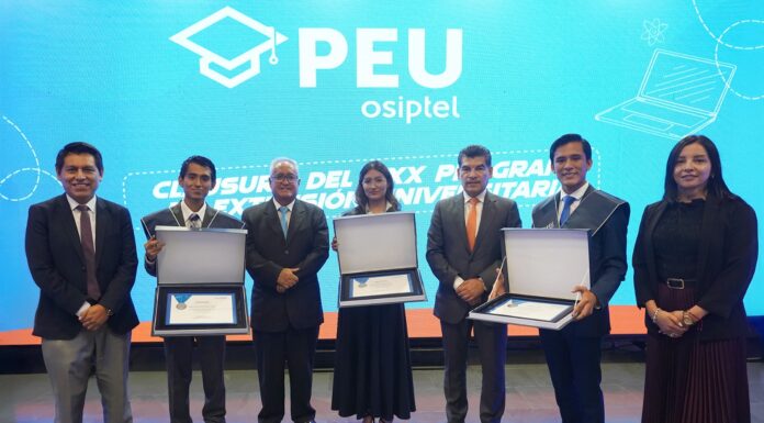 OSIPTEL culmina programa que forma talento joven especializado para el sector telecomunicaciones