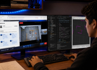 Startup peruana permite controlar robots desde la PC con laboratorios remotos para enseñar robótica