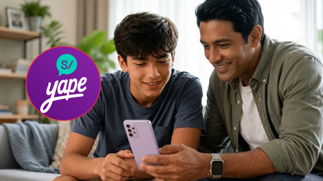 Yape lanza cuentas para menores con control parental desde la app