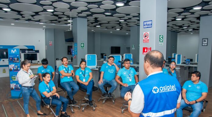 OSIPTEL capacita a personal de las empresas operadora en Piura sobre bloqueo de celulares y atención de reclamos