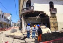 Piura: Ministerio de Cultura realizó supervisión inmediata tras colapso parcial de casona histórica
