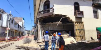 Piura: Ministerio de Cultura realizó supervisión inmediata tras colapso parcial de casona histórica