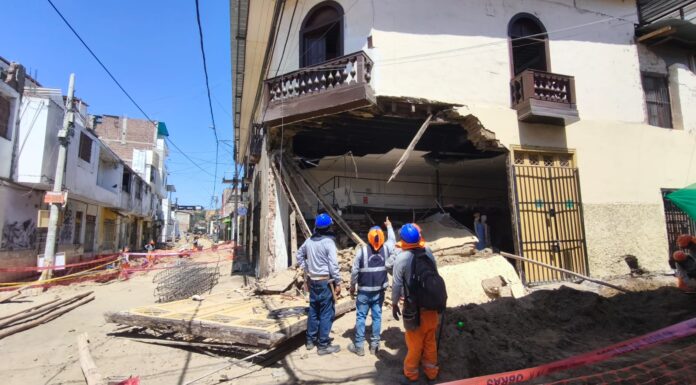 Piura: Ministerio de Cultura realizó supervisión inmediata tras colapso parcial de casona histórica