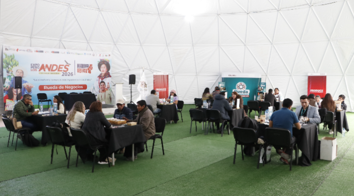 Más de 70 MYPE participaron en la Rueda de Negocios de la Expo Perú Los Andes 2026