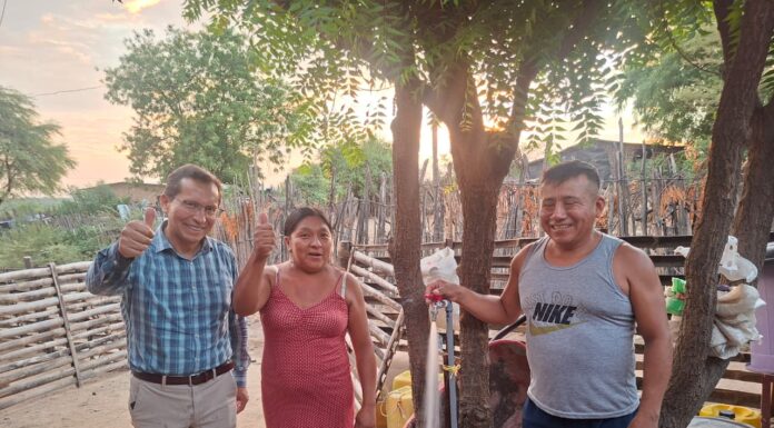 Buenaventura amplía apoyo a Locuto y beneficia a 99 familias más con sistema de agua domiciliaria