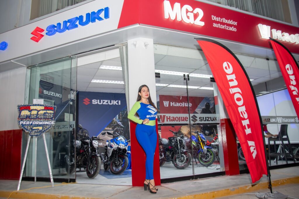 MG2 inaugura en Piura tienda exclusiva de Suzuki y Haojue con servicio técnico y asistencia en ruta