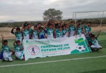 132 niños de la margen izquierda fortalecen su formación a través de academia de fútbol en Locuto