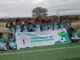 132 niños de la margen izquierda fortalecen su formación a través de academia de fútbol en Locuto 132 niños de la margen izquierda fortalecen su formación a través de academia de fútbol en Locuto
