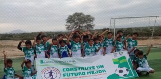 132 niños de la margen izquierda fortalecen su formación a través de academia de fútbol en Locuto