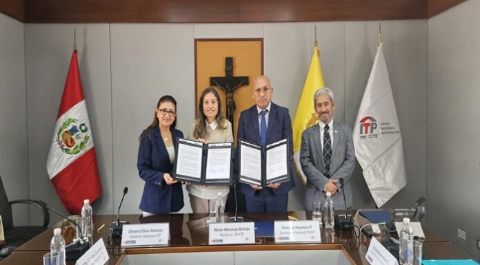 Mipymes accederán a soluciones tecnológicas mediante alianza entre ITP y PUCP