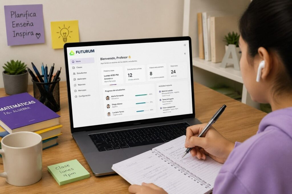 Startup peruana desarrolla plataforma para que docentes gestionen sus clases y estudiantes Startup peruana desarrolla plataforma para que docentes gestionen sus clases y estudiantes