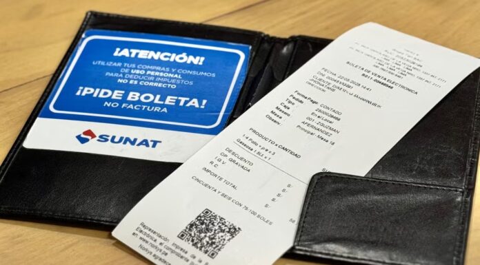 SUNAT lanza sorteo de comprobantes electrónicos con premios de hasta S/ 100 mil